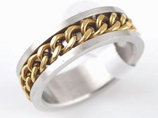 Men Women Teenage Ring Steel