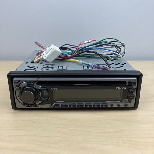 Clarion m5675 stereo cd - clarion,