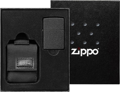 Set zippo black crackle - zippo,