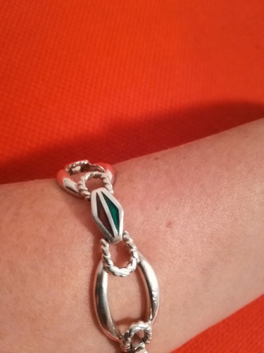 Bracciale argento 925 smalti