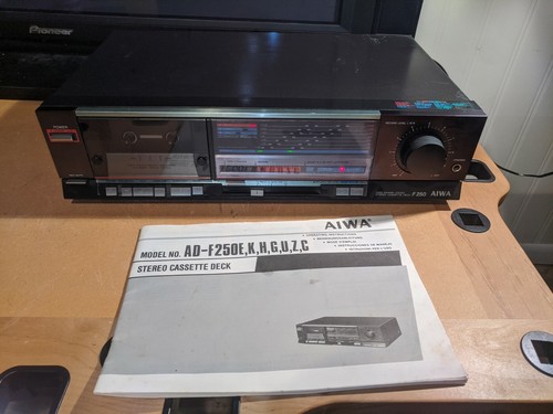 Cassetta stereo hifi aiwa - cassetta,