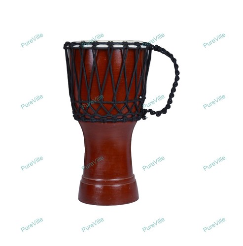 Djembe africano marrone