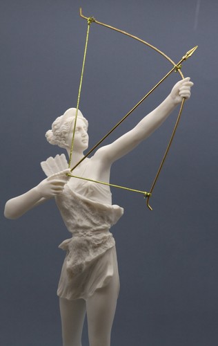 Artemide diana con arco statua - con,