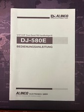 ALINCO DJ 580 E - BEDIENUNGSANLEITUNG 