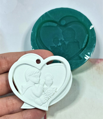 Stampo comunione bimbo - stampo, cuore