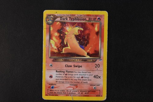 Dark typhlosion 105 neo - dark, 10/105