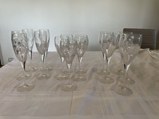 Set Flute in cristallo da 15