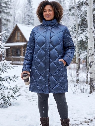 Parka cappotto trapuntato - parka,