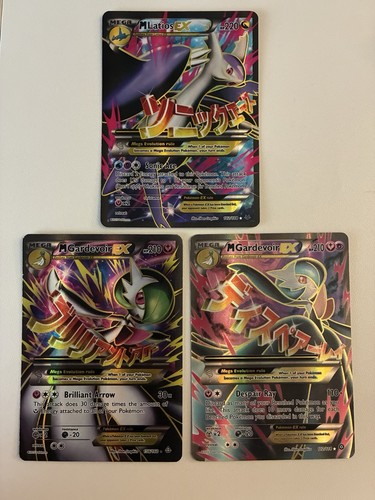 Lotto carte pokemon - 3, ex