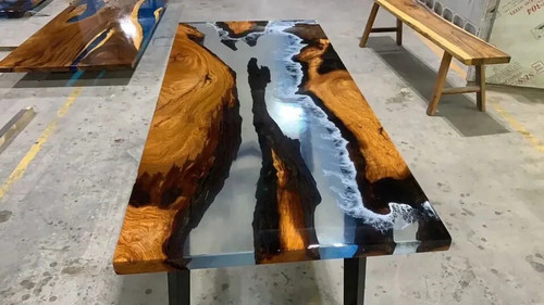 Tavolo bordo vivo legno - tavolo,