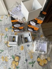 N.4 PZ applique cubo led 12w da esterno moderno doppia luce