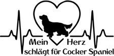COCKER SPANIEL Adesivo Auto