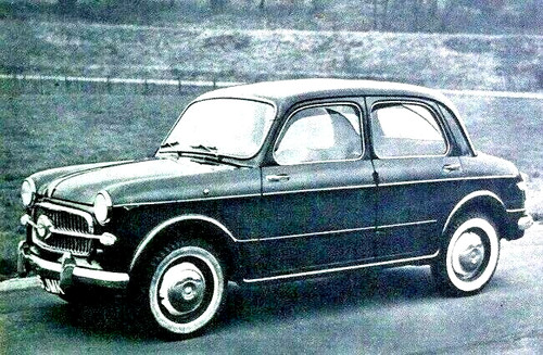 Fiat 1100 standard saloon - fiat,