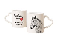Tazza ardenner con - tazza, cavallo