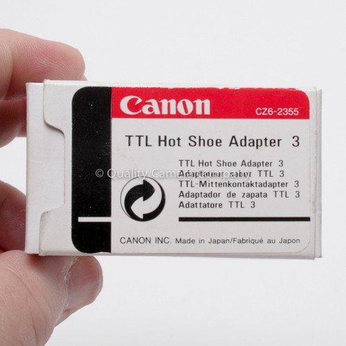 Adattatore canon ttl hot - hot, shoe