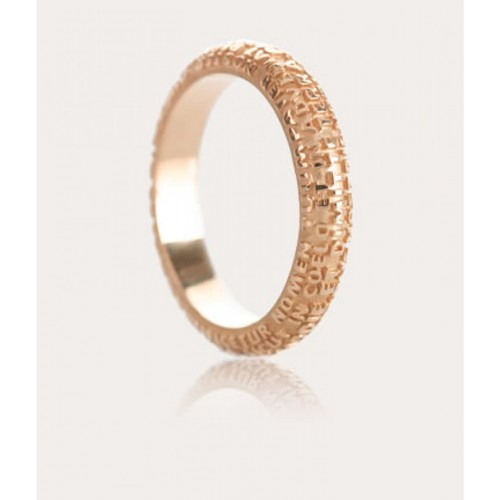 Anello tuum fede oro - tuum, in