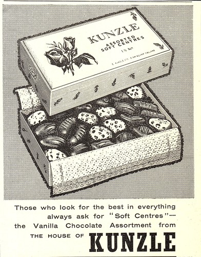 1959 advert for kunzle - for,