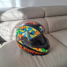 casco agv indossato in gara e
