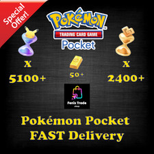 [SUPER FAST DELIVERY] Pokemon TCG Pocket with over 5100+ Pack Hourglass