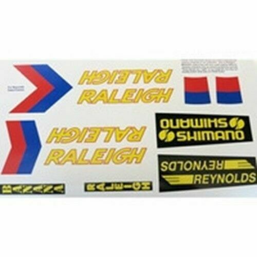 Decalcomanie raleigh team - raleigh,