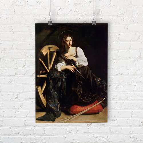 Caravaggio santa caterina - santa,