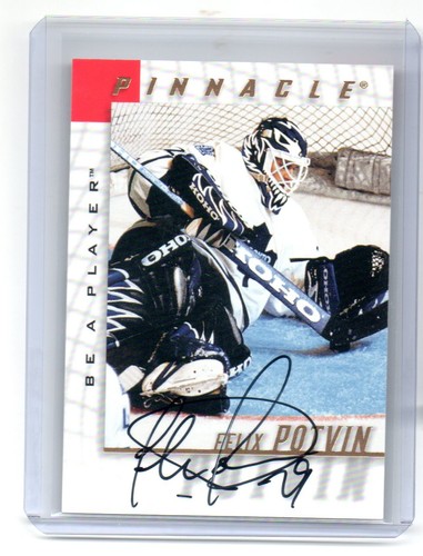 Felix potvin auto autograph - felix,