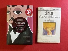 Kahlil GIBRAN Lotto 2 Libri IL