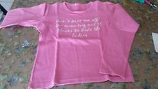 Maglia fuxia con scritte - maglia,