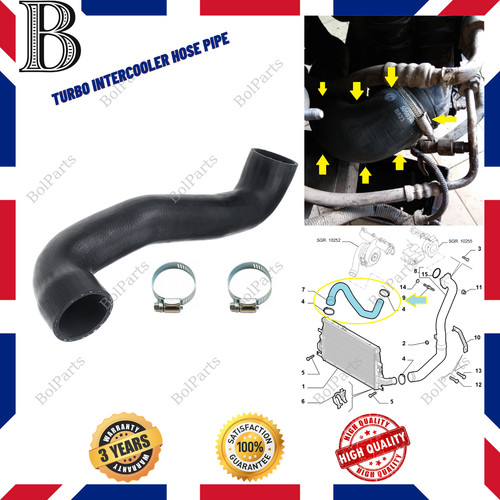 Turbo intercooler tubo per - turbo,