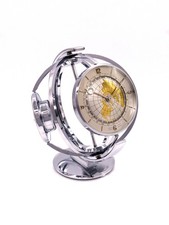 Orologio da tavolo Imexal ora mondiale sveglia stazione meteo girevole anni 60