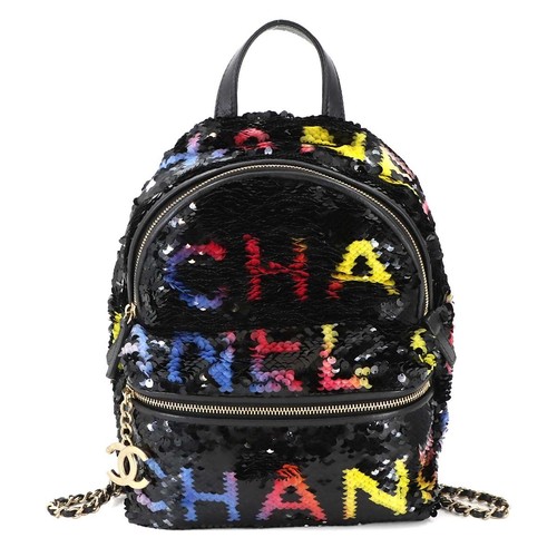 Chanel zaino catena - catena, spangle