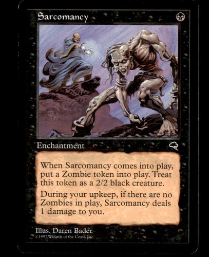 Sarcomancy 154 rara tempest - sarcomancy,
