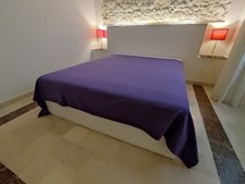 Coperta Plaid Pile Matrimoniale Pile Viola 250x200 cm