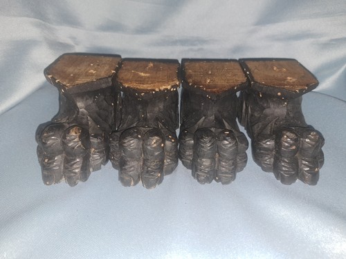 Piedi legno ebanizzato - 4,