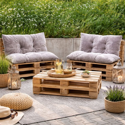 Divano per pallet 120x70x15 - , cm