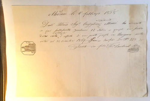 Collezione documenti antichi - collezione,