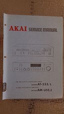 Akai at-s55/L am-u55/J Manuale