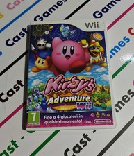 KIRBY'S ADVENTURE WII NINTENDO WII PAL ITALIANO COMPLETO DISCO COME NUOVO + Vip