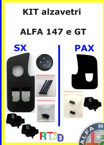 Kit alzavetri pulsantiere - x,