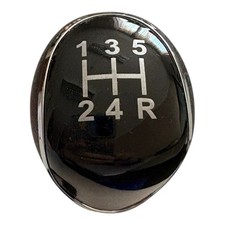 POMELLO  CAMBIO per FORD FIESTA 5 MARCE NERO R IN BASSO A DX DA '08  '13