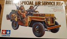 SAS JEEP di TAMIYA in scala