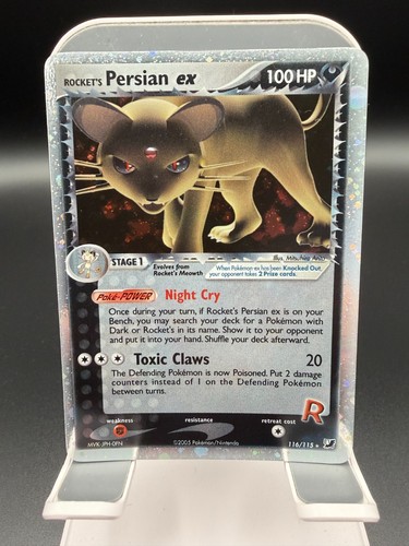 Pokemon rocket persian ex - rocket's,