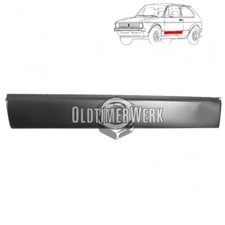 Lamiera di riparazione, porta bordo inferiore sinistro, 2 porte, Golf 1 e Cabrio