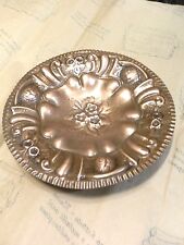 Centrotavola VASSOIO IN RAME anni '60 artigianato artistico abruzzese raro pezzo