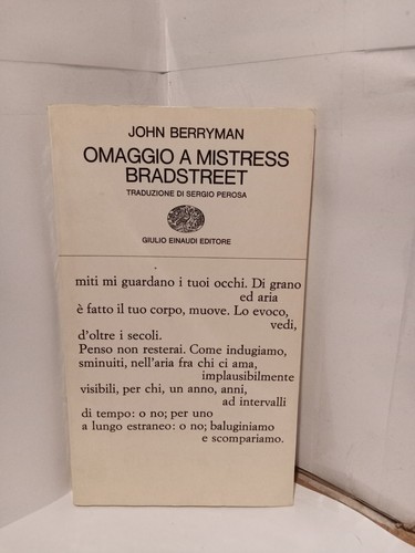 John berryman omaggio - john,