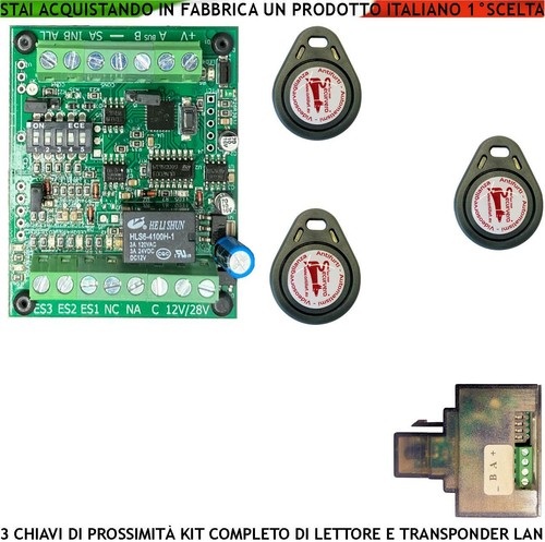 Trasponder kit cchiavi - kit,