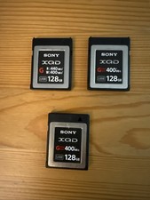 Scheda di memoria Sony XQD 128GB serie G