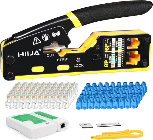 Pinza crimpatrice rj45 - pinza,