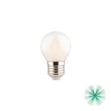LAMPADA LED SFERA MILKY LUCE NATURALE 4000K E27 6W VIVIDA