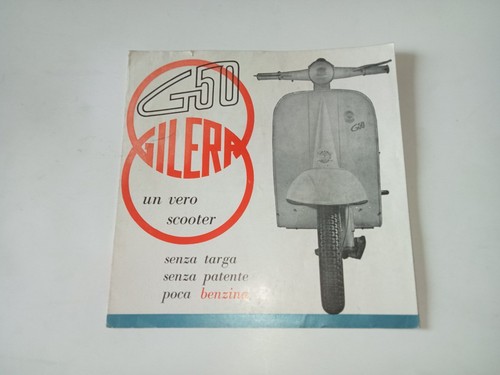 Brochure gilera g50 vero - brochure,